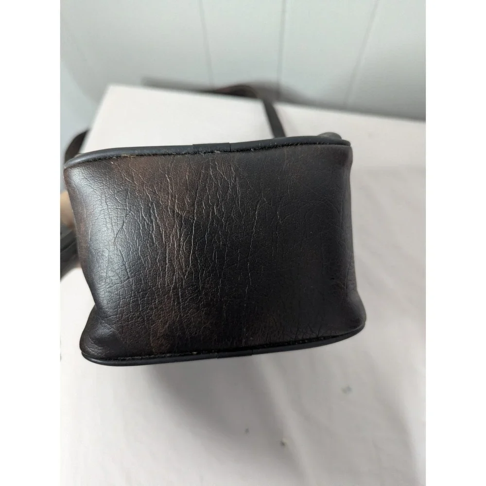 Vintage Camera carry crossbody shoulder bag‎ satchel man men unisex brown tote